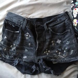 Black shorts